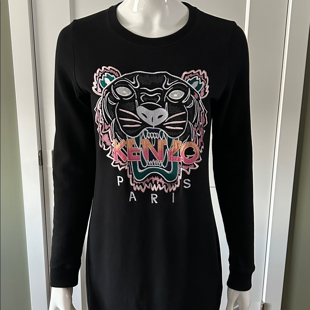 Authentic Kenzo Sweatshirt Dress - Picture 3 of 16